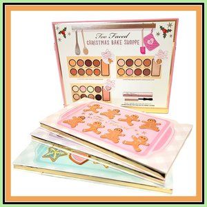 Too Faced Christmas Bake Shoppe Eyeshadow Palette Set Makeup Collection New